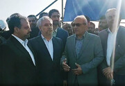 بازدید وزیر اقتصاد از پروژه پیشران فولادسازی کردستان