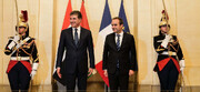 دیدار رئیس اقلیم کردستان با وزیر دفاع فرانسه