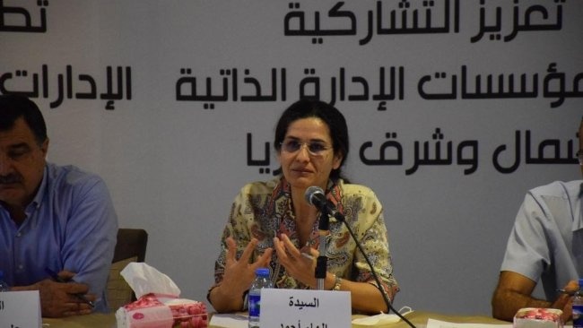 Ilham Ehmed warns about Gaza war effects on the map of Middle East and the regional countries Ilham Ehmed warns about Gaza war effects on the map of Middle East and the regional countries