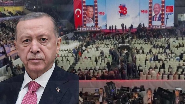 اردوغان برگزاری کنگره CHP را تبریک گفت