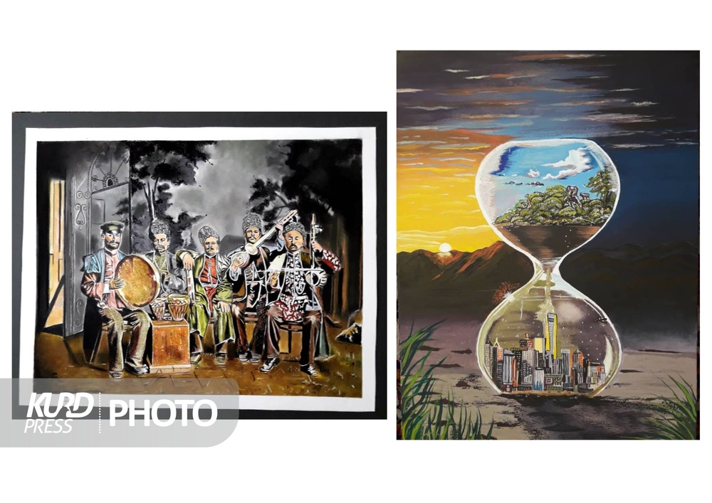 زنی در قلب هنر