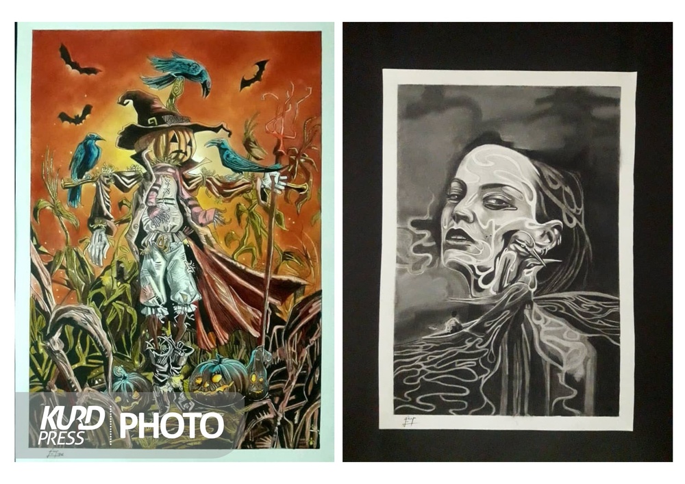 زنی در قلب هنر