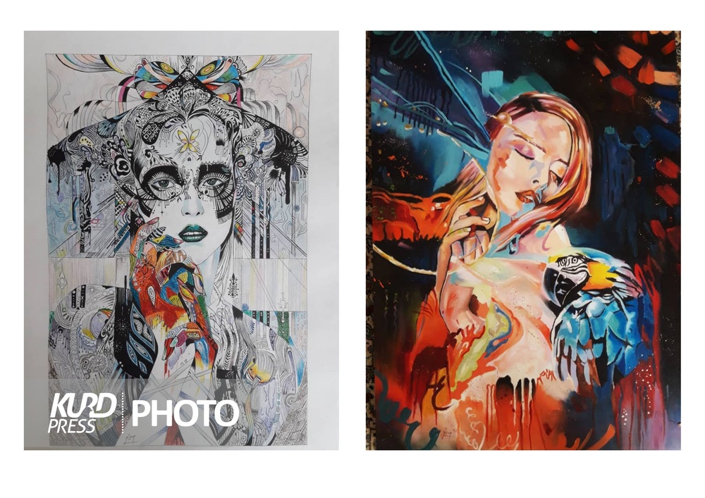 زنی در قلب هنر