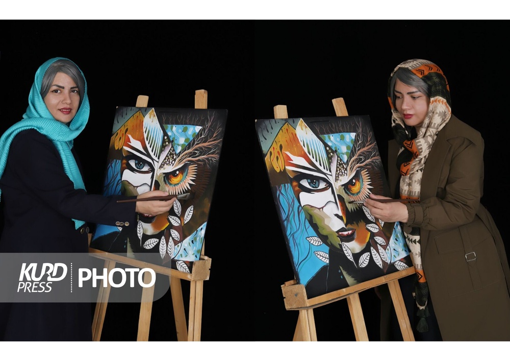 زنی در قلب هنر