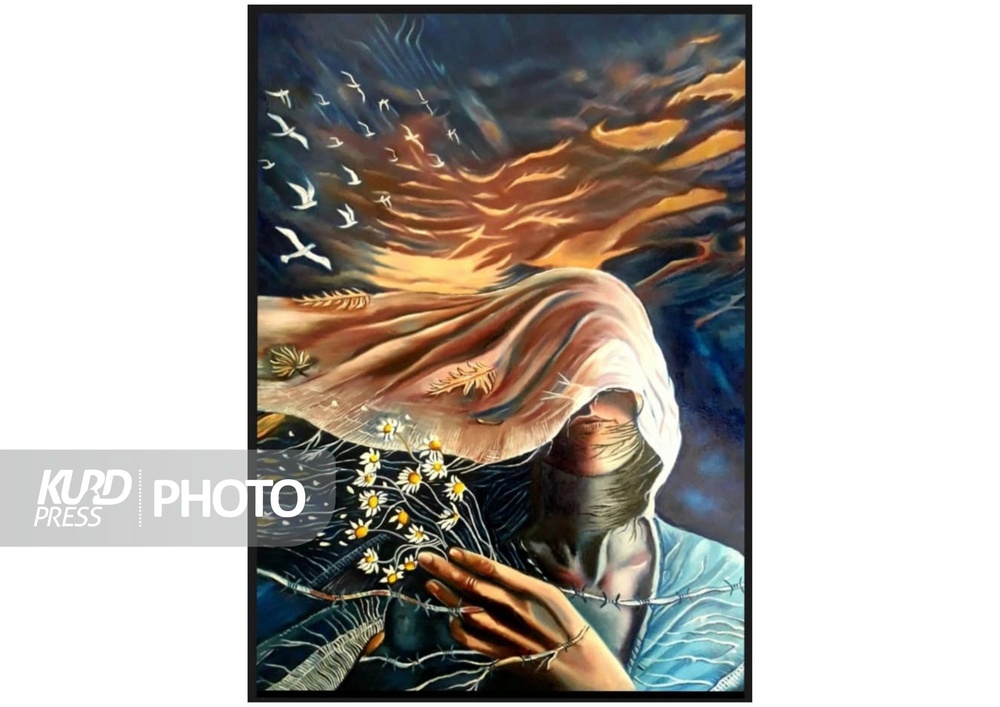 زنی در قلب هنر