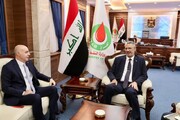 وزیر نفت عراق پس از بازگشت از اقلیم کردستان با سفیر ترکیه دیدار کرد