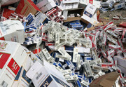 کشف ۵۲۷ هزار نخ سیگار قاچاق در سقز