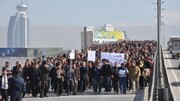 پرسنل آموزشی و تربیتی اقلیم کردستان برای احقاق حقوق کامل خود به تظاهرات و اعتراضات ادامه خواهند داد