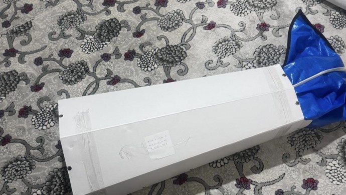 جسد عضو YJA-STAR در یک جعبه مقوایی به خانواده اش داده شد