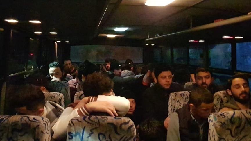 دستگیری 748 مهاجر غیر قانونی در استان های مرزی غربی ترکیه در یک هفته