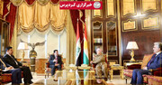 گفتگوی مسعود بارزانی با مشاور امنیت ملی عراق دربارۀ امنیت مرزها