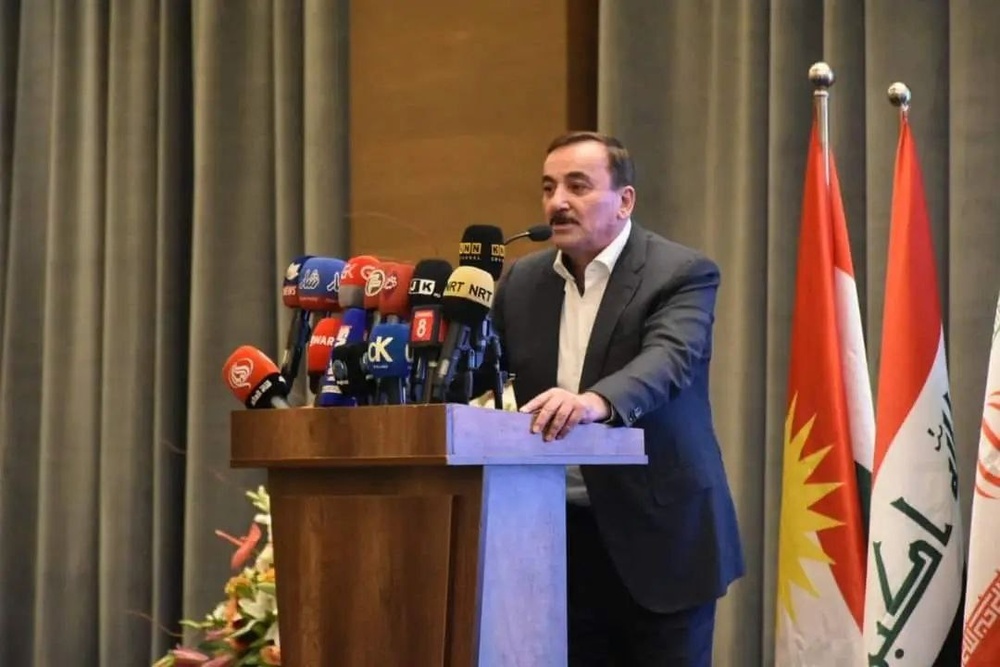 برگزاری مراسم چهارمین سالگرد شهادت سردار سلیمانی و یاران شهیدش در اربیل