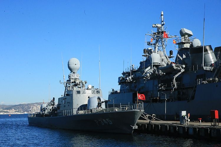 رزمایش گسترده نیروی دریایی ترکیه موسوم به «گرگ دریا 2024» آغاز شد