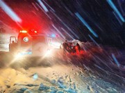 ۷۱ نفر در آذربایجان غربی گرفتار برف و کولاک شدند