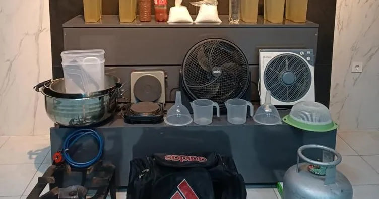 کشف آشپزخانه تولید مواد مخدر 3 ایرانی در استانبول