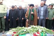 پیکر استاندار آذربایجان شرقی در ارومیه تشییع شد