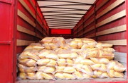 محموله 10 تنی برنج قاچاق در کنگاور توقیف شد