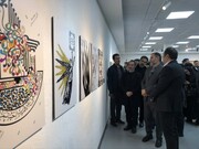 نمایشگاه هنرهای تجسمی فجر در کرمانشاه آغار بکار کرد