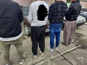 یک باند ۴ نفره حرفه ای سارقان خودرو در مریوان دستگیر شدند