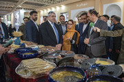 دبیرکل سازمان گردشگری ملل متحد از غرفه کرمانشاه بازدید کرد