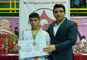 دانش آموز کردستانی مدال طلای مسابقات کاراته قهرمانی کشور را کسب کرد