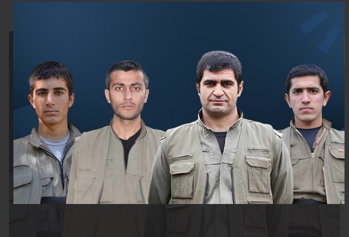 پ ک ک هویت چهار عضو خود که ۶ سال پیش در کردستان عراق کشته شدند را فاش کرد
