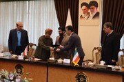 تفاهم‌نامه همکاری اقتصادی اتاق بازرگانی ارومیه با استان شرقیه شمالی عمان امضا شد