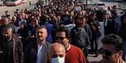 برگزاری راهپیمایی در اقلیم کردستان بە منظور حمایت از تصمیمات دادگاه فدرال در خصوص حقوق کارمندان