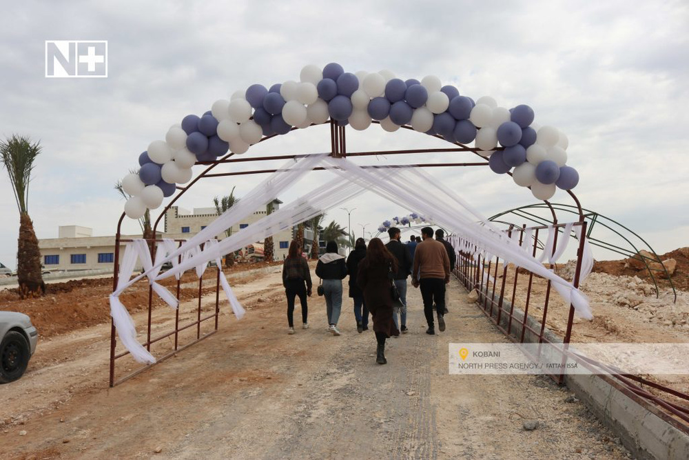 افتتاح ساختمان دانشگاه کوبانی در زمینی به مساحت ۱۵۰۰ متر مربع