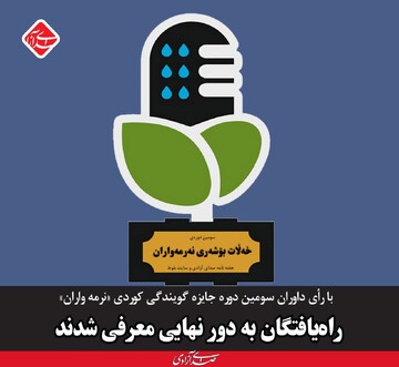 راه‌یافتگان به دور نهایی سومین دوره جایزه‌ گویندگی نرمه‌واران معرفی شدند