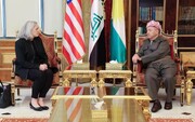 مسعود بارزانی خطاب به سفیر آمریکا: حزب دمکرات کردستان انتخابات را تحریم نکرده است