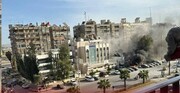 حمله اسراییل به ساختمان مجاور سفارتخانه ایران در دمشق