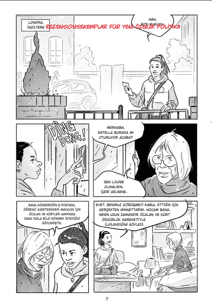 انتشار رمان مصور زندگی اوجالان؛ آزادی پیروز است + فیلم