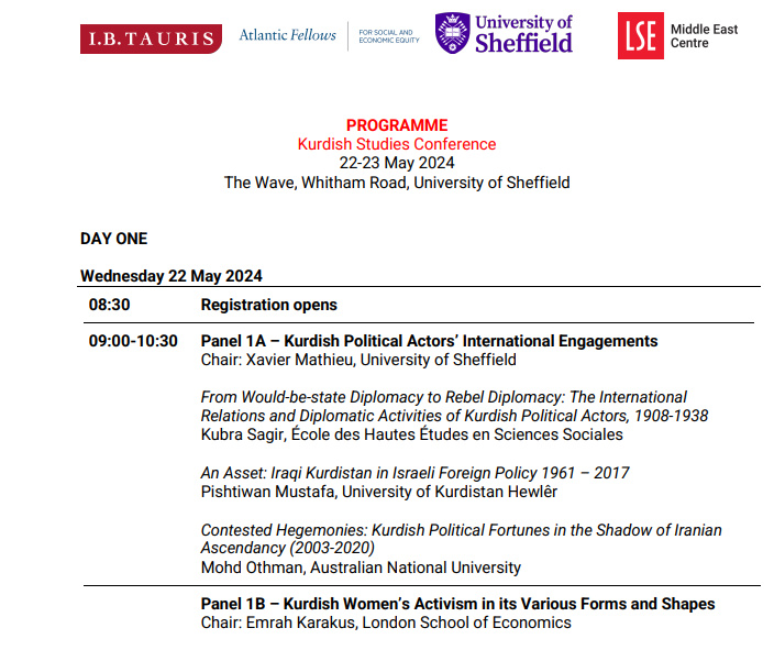 برگزاری دومین کنفرانس مطالعات کردی در دانشگاه شفیلد انگلیس