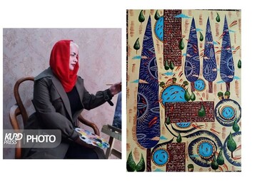 درخشش هنرمند قروه ای در جشنواره ملی ردپای نوروز