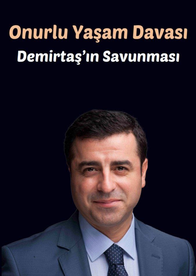 دفاعیات دمیرتاش در دادگاه کوبانی کتاب شد + تصاویری از کتاب