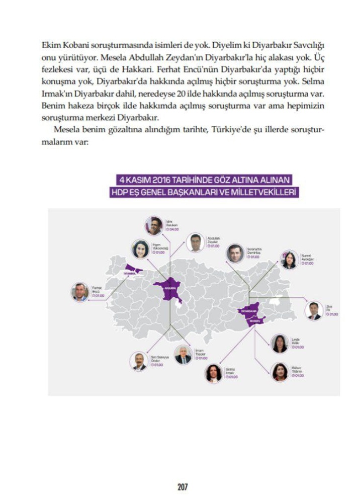 دفاعیات دمیرتاش در دادگاه کوبانی کتاب شد + تصاویری از کتاب