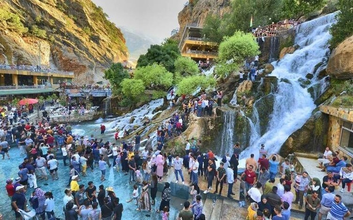بیش از 200 هزار گردشگر در تعطیلات عید فطر از اقلیم کردستان بازدید کرده‌اند