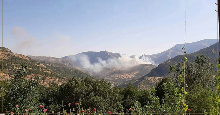 بمباران نیروی هوایی ترکیه منجر به کشته شدن یک شهروند اقلیم کردستان شد