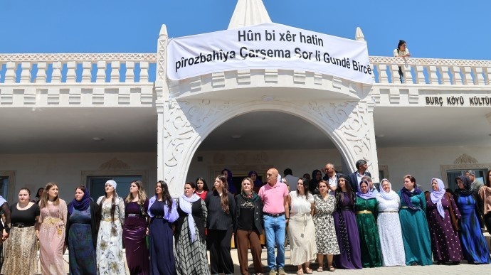 برگزاری عید «چهارشنبه سور» در کردستان ترکیه + تصاویر