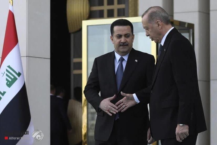 نشانەهایی از حل اختلافات نفتی بین آنکارا و بغداد در خلال سفر رئیس جمهوری ترکیه به بغداد وجود دارد