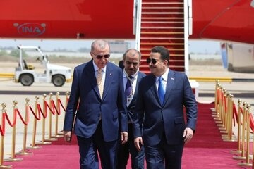 موضوع بحران تشکیل شورای استان کرکوک درخلال دیدار رئیس جمهوری ترکیه از بغداد مطرح نشده است