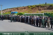 پیکر  امام جمعه سابق جوانرود با حضور گسترده مردم به خاک سپرده شد