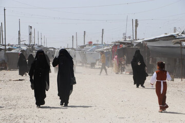 ربودن همسر و کودکان یکی سرکردگان داعش از اردوگاه هول