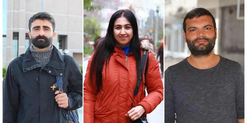 سه روزنامه نگار کرد به زندان افتادند