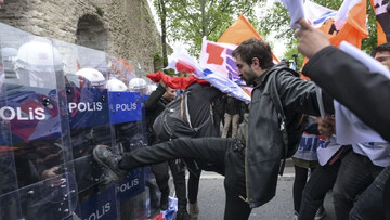 بازداشت های گسترده در رابطه با راهپیمایی روز کارگر در استانبول