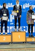شراره احمدنژاد، وزنه بردار مهابادی با کسب ٣طلا قهرمان جوانان کشور شد