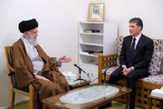 Kurdistan Region president meets Iranian Leader in Tehran