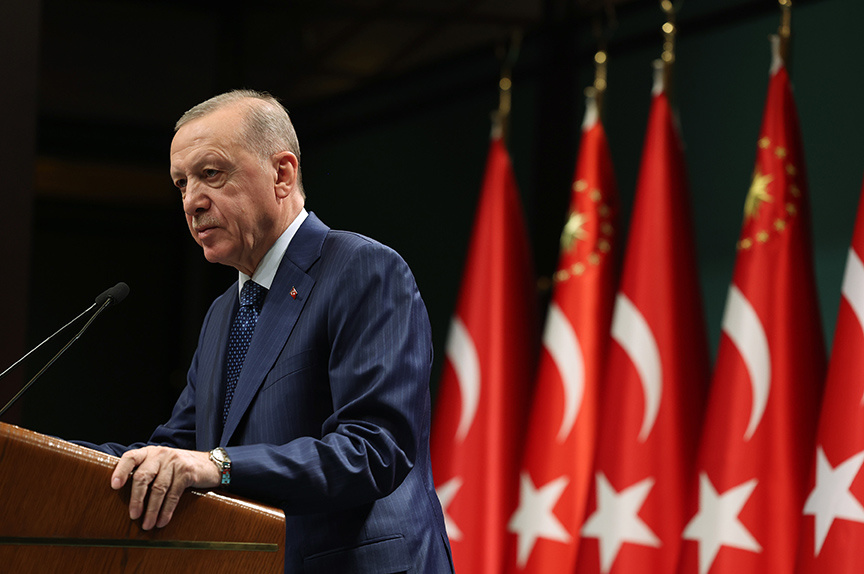 اردوغان: به زودی کارهای ناتمام خود را در سوریه به اتمام خواهیم رساند