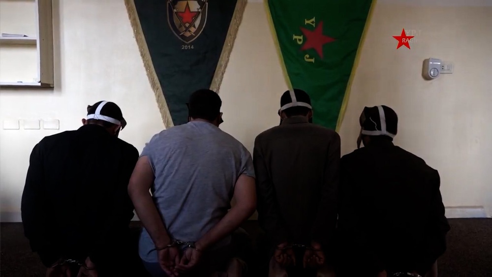 دستگیری ۴ عضو داعش در عملیات مشترک YPJ و YAT
